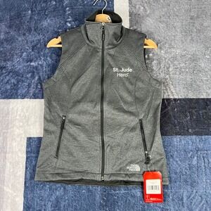 The North Face Womens TNF LDS Ridgeline WindWall FZ Vest Grey Size S